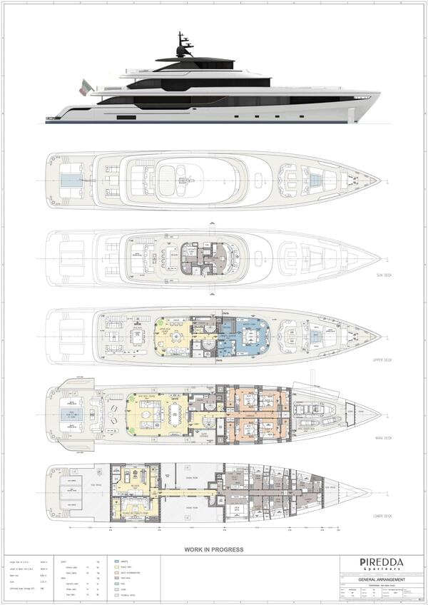  Admiral Panorama 50  <b>General arrangement</b>