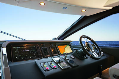 <b>Галерея интерьеров</b>  Azimut 72 FLYBRIDGE 1 