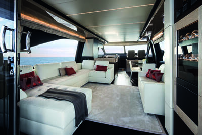 <b>Галерея интерьеров</b>  Azimut 72 FLYBRIDGE 1 