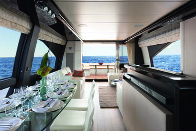 <b>Галерея интерьеров</b>  Azimut 72 FLYBRIDGE 1 