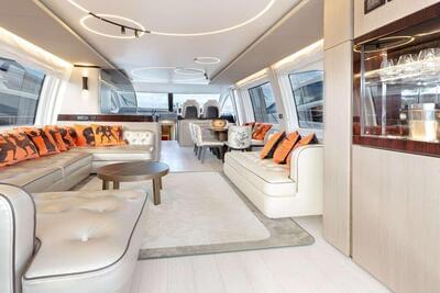 <b>Галерея интерьеров</b>  Azimut 72 FLYBRIDGE Solstice 