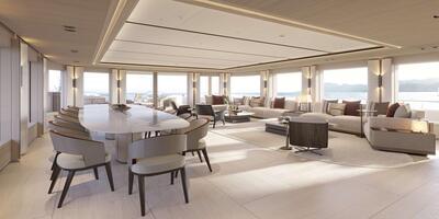 <b>Галерея интерьеров</b>  Feadship Full Custom Sakura 