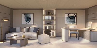 <b>Галерея интерьеров</b>  Feadship Full Custom Sakura 