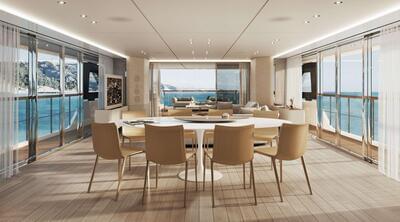  Ferretti Custom Line Navetta 35  <b>Interior Gallery</b>