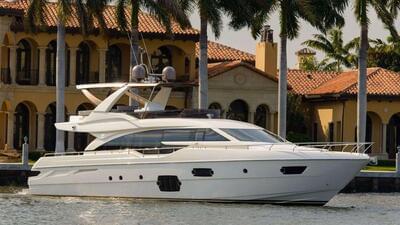 Ferretti 690 Blue Abalone