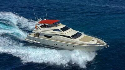 Ferretti 80 Bella's boy