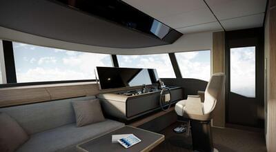 <b>Галерея интерьеров</b>  Ferretti Infynito 90 