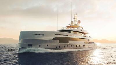 Heesen 5000 Aluminium FDHF Hybrid Project Orion