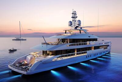  Heesen 5000 Aluminium FDHF Hybrid Orion  <b>Exterior Gallery</b>