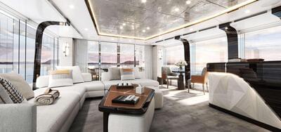 <b>Галерея интерьеров</b>  Heesen 5000 Aluminium FDHF Hybrid Orion 