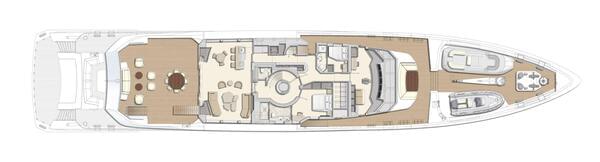 <b>Планы палуб</b>  Heesen 5700 ALUMINIUM FDHF Santosha 