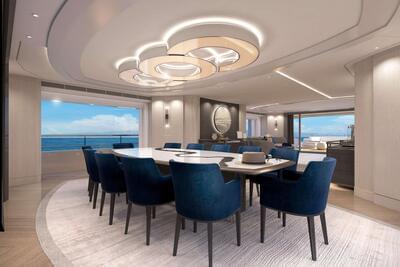 <b>Галерея интерьеров</b>  Heesen 5700 ALUMINIUM FDHF Santosha 