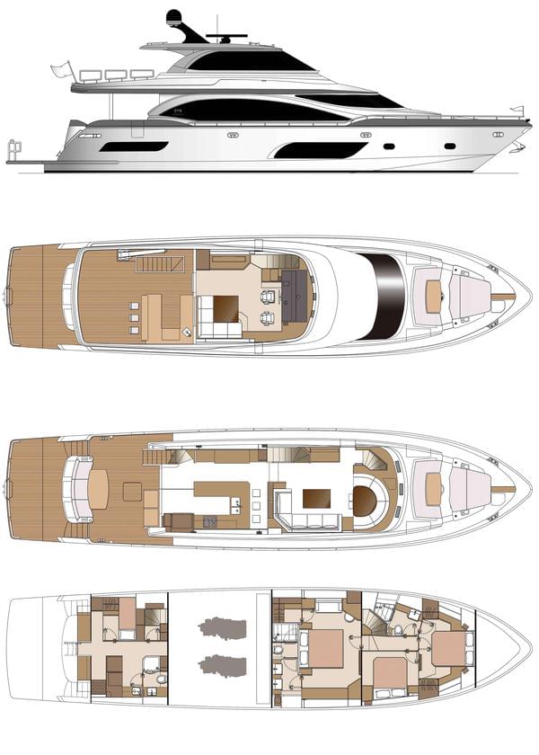  Horizon E75 Skylounge Repeat Offender III  <b>General arrangement</b>