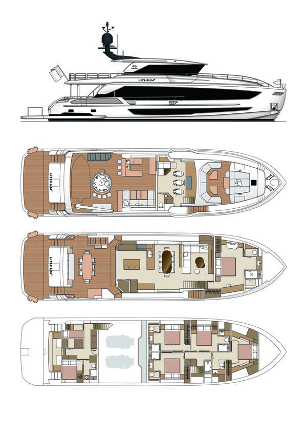  Horizon FD90 Skyline Lithium+  <b>General arrangement</b>