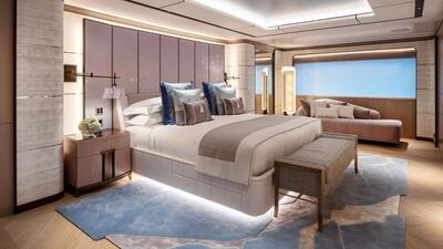  Lürssen custom Moon Sand  <b>Interior Gallery</b>