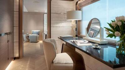  Lürssen custom Moon Sand  <b>Interior Gallery</b>