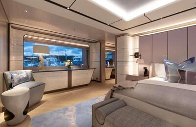 Lürssen custom Moon Sand  <b>Interior Gallery</b>