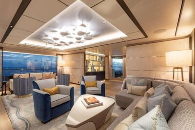  Lürssen custom Moon Sand  <b>Interior Gallery</b>