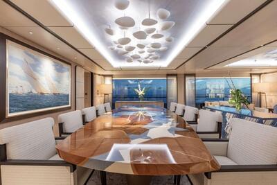  Lürssen custom Moon Sand  <b>Interior Gallery</b>