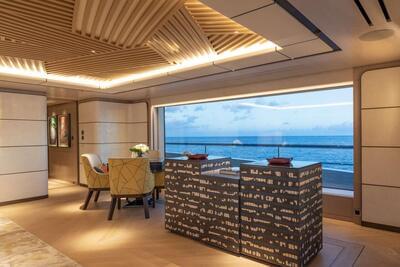  Lürssen custom Moon Sand  <b>Interior Gallery</b>