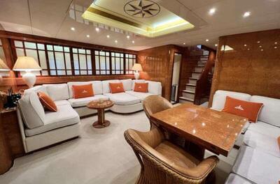 <b>Галерея интерьеров</b>  Mangusta 80 Blue trinity 