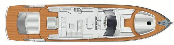  Pershing 80 Prata  <b>General arrangement</b>