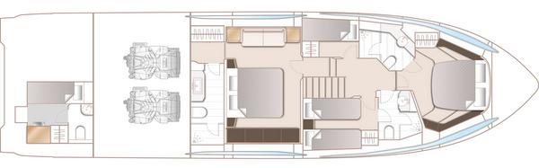  Princess S65  <b>General arrangement</b>