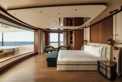  Sanlorenzo 74 Steel Silver fox  <b>Interior Gallery</b>