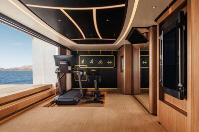  Sanlorenzo 74 Steel Silver fox  <b>Interior Gallery</b>