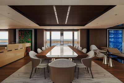  Sanlorenzo 74 Steel Silver fox  <b>Interior Gallery</b>