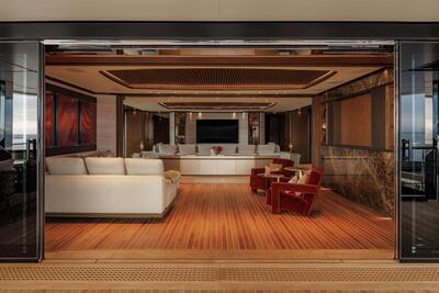  Sanlorenzo 74 Steel Silver fox  <b>Interior Gallery</b>