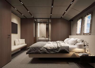 <b>Галерея интерьеров</b>  Sanlorenzo SL110 Asymmetric 