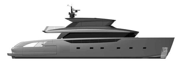  Sanlorenzo SX100  <b>General arrangement</b>