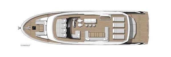  Sunseeker Ocean 74  <b>General arrangement</b>