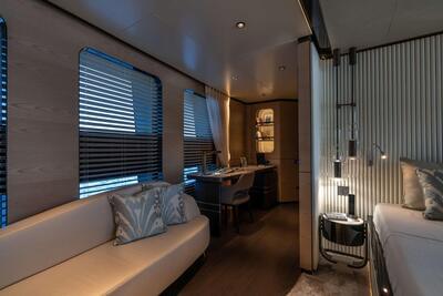 Hot Lab Crafts Stunning Interiors for Explorer Yacht "Kaşif"