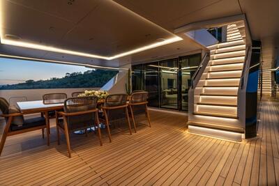 Hot Lab Crafts Stunning Interiors for Explorer Yacht "Kaşif"