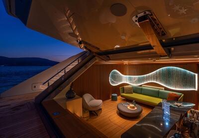 Hot Lab Crafts Stunning Interiors for Explorer Yacht "Kaşif"