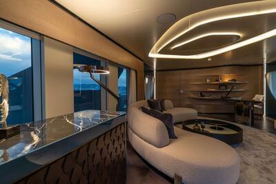 Hot Lab Crafts Stunning Interiors for Explorer Yacht "Kaşif"