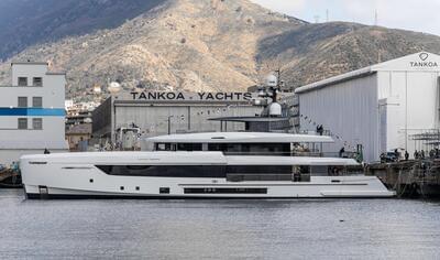 Tankoa Launches "Go," the First T450 Superyacht