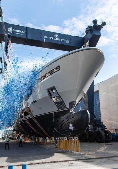 Baglietto Launches "Infinity," Second Hull in T52 Line