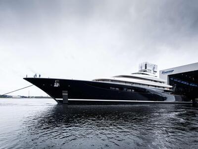 Feadship Launches 118.80-Metre Project 821, Ushering in the Fuel-Cell Era