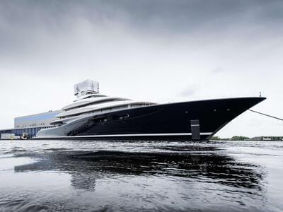 Feadship Launches 118.80-Metre Project 821, Ushering in the Fuel-Cell Era