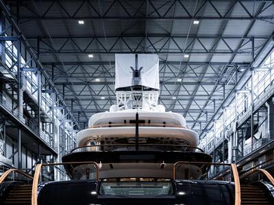 Feadship Launches 118.80-Metre Project 821, Ushering in the Fuel-Cell Era