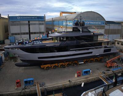 THE SECOND MANGUSTA OCEANO 39 IS NOW IN THE WATER