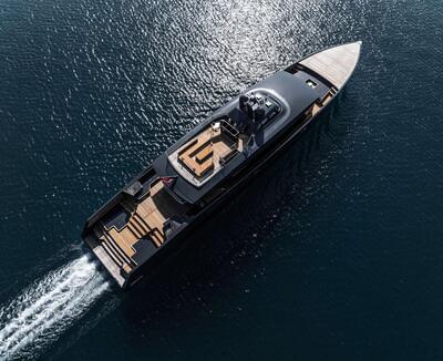 Alia Yachts' 45m SAN Completes Sea Trials