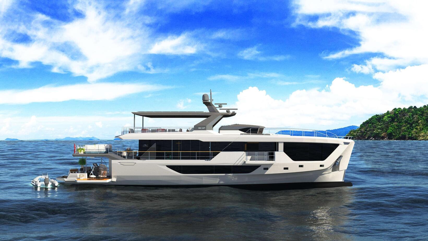 Numarine's First Hybrid Superyacht to Debut at Cannes Yachting Festival 2024