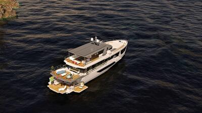 Numarine's First Hybrid Superyacht to Debut at Cannes Yachting Festival 2024