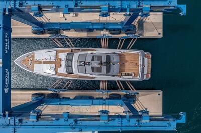 CUSTOM LINE LAUNCHES FIVE SUPERYACHTS IN A MONTH