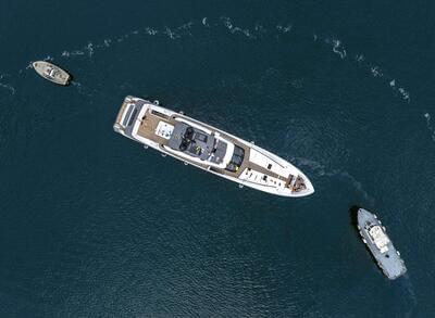 CUSTOM LINE LAUNCHES FIVE SUPERYACHTS IN A MONTH