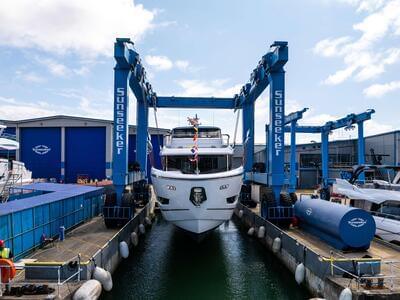 SUNSEEKER UNVEILS THE OCEAN 156 AT GLOBAL HEADQUARTERS IN POOLE, DORSET